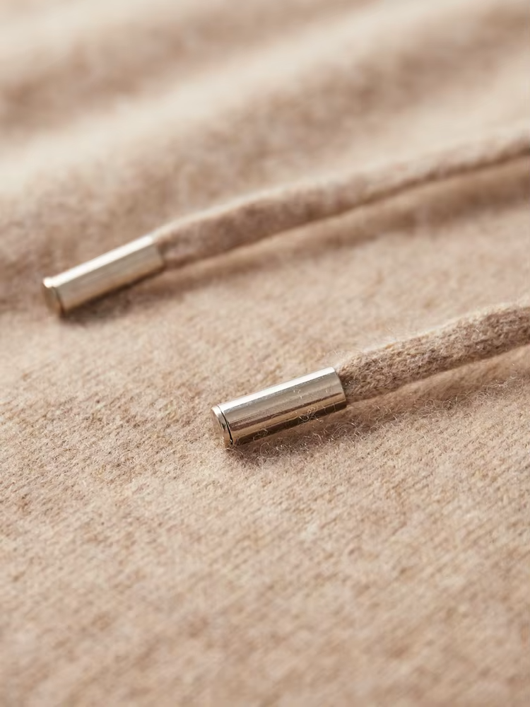 100% Cashmere Hoodie