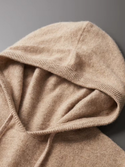 100% Cashmere Hoodie