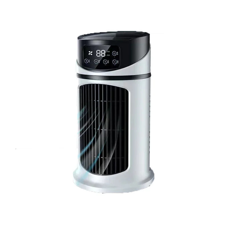 CoolBreeze Mini - Enfriador de aire USB 3 en 1 con tanque de agua de 300 ml 