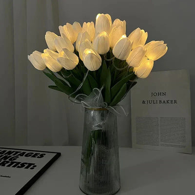 TulipGlow - Veilleuse portable à LED tulipe