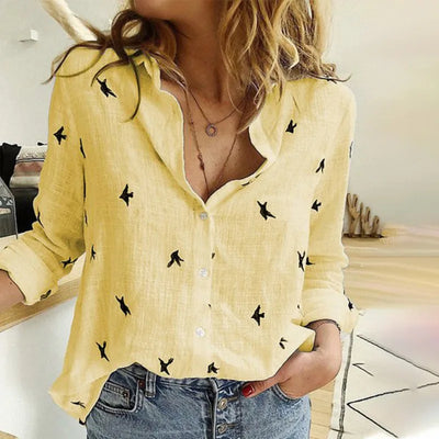 Blusa de manga larga Nele