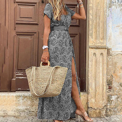 Vestido largo bohemio Carol para mujer