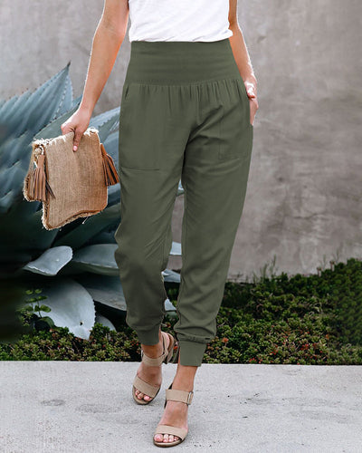 Moss | Pantalon de survêtement avec poche à taille élastique