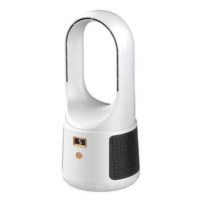Ventilador de mesa sin aspas - Ventilador USB silencioso con batería para dormitorio y oficina