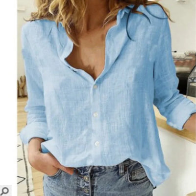 Blusa de manga larga Nele