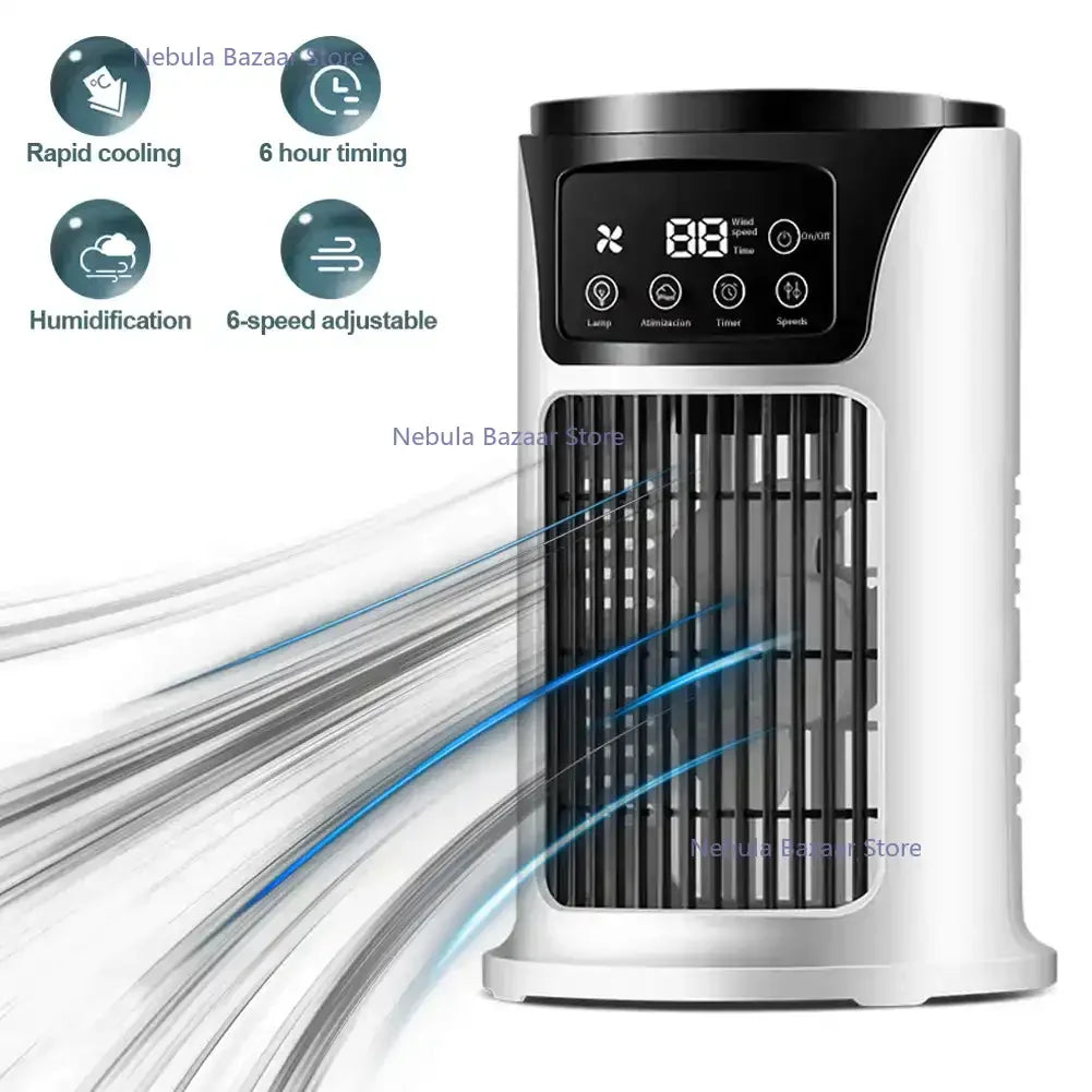 AirPure Mini - Enfriador de aire 3 en 1 con purificación y humidificación