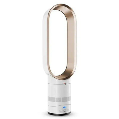 Ventilador sin hojas de 16 pulgadas con control remoto: silencioso, seguro y elegante para cualquier hogar.
