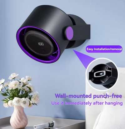 Ventilateur de table ultra-silencieux sans pales - Refroidisseur d'air sûr et efficace pour les chaleurs estivales