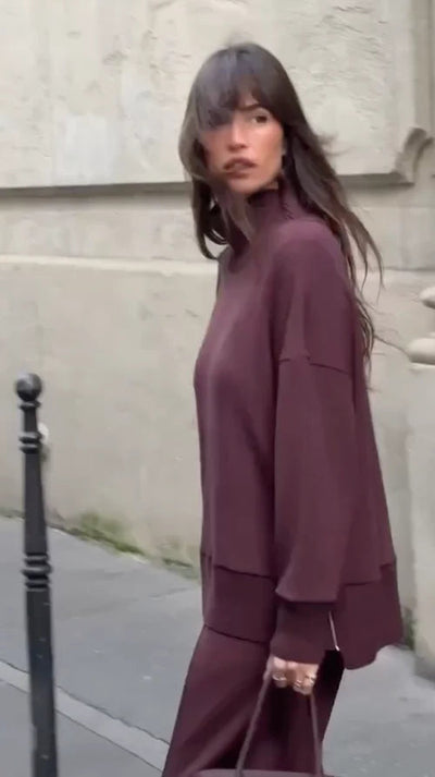 Елегантний лаунж-набір Lina для жінок – м'яка тканина та стильний домашній одяг