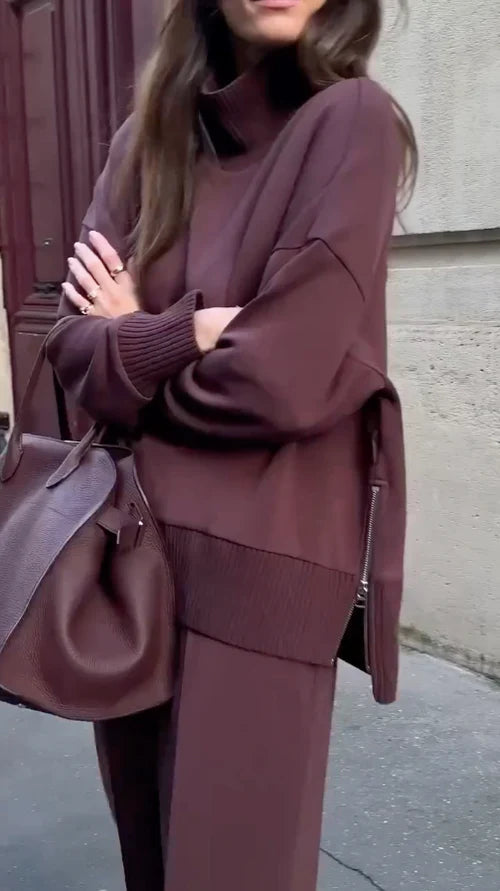 Елегантний лаунж-набір Lina для жінок – м'яка тканина та стильний домашній одяг