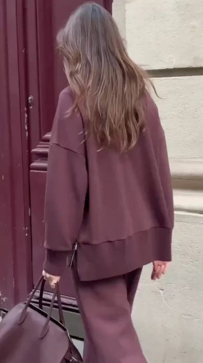 Елегантний лаунж-набір Lina для жінок – м'яка тканина та стильний домашній одяг