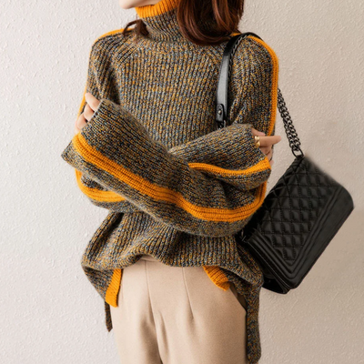 Breseis | Damen Strick Warm Pullover | Winter