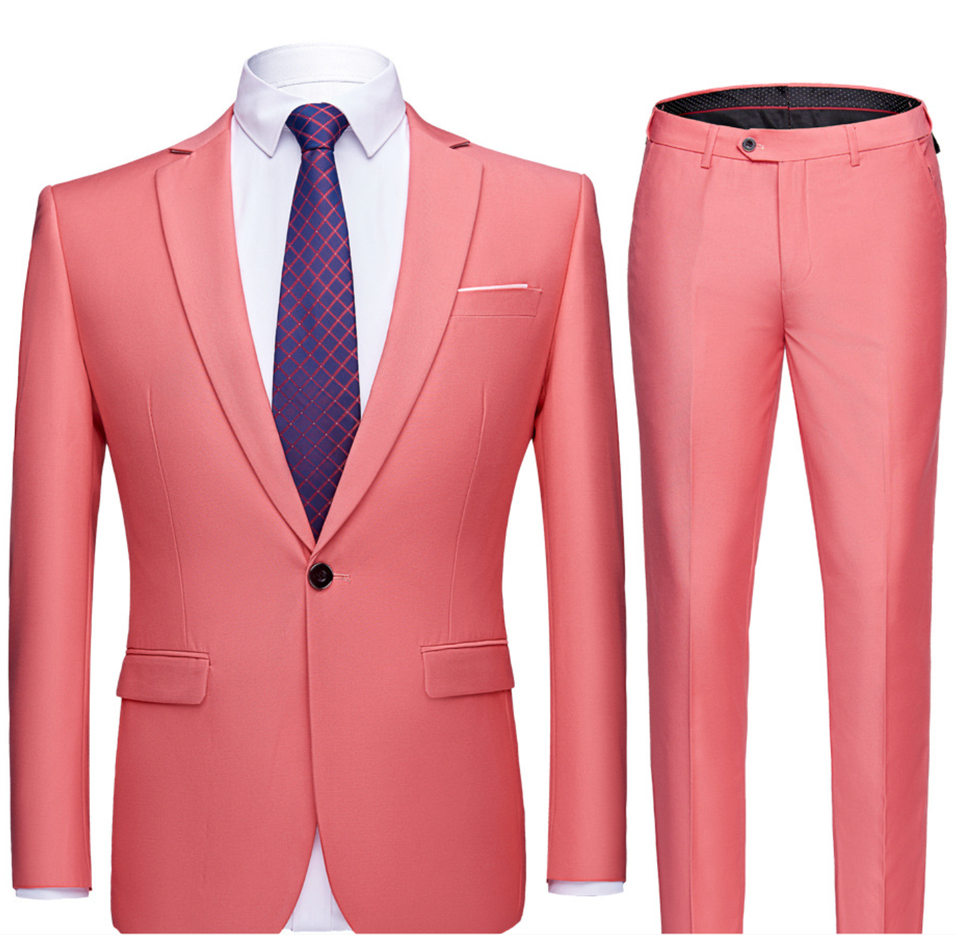 Traje de negocios de dos piezas para hombre