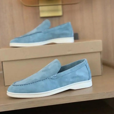 Zapatos ortopédicos sin cordones de caña baja para hombre | Clásicos