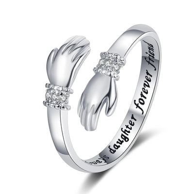 Te amo por siempre - anillo de abrazo