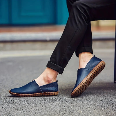 Matt - Loafers élégants pour hommes en cuir véritable
