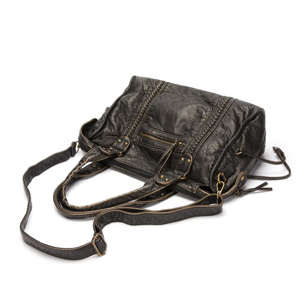 RACHEL - Bolso negro para la escuela
