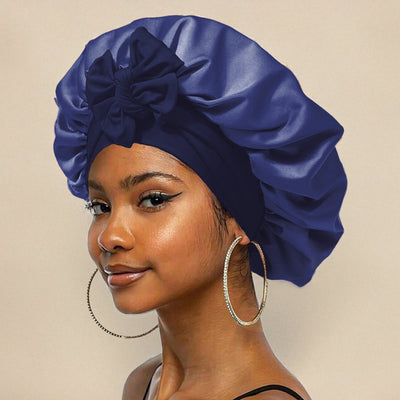 Gorro de dormir de seda de lujo: protección y comodidad para tu cabello durante la noche.