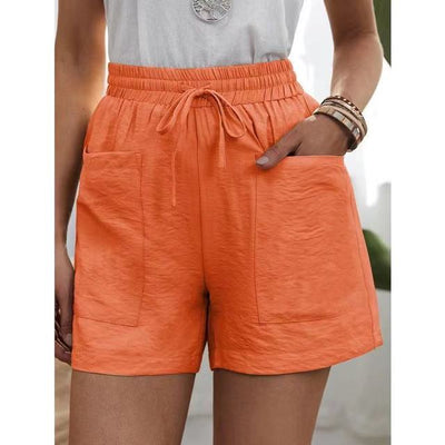 Breezy Basics - Pantalones cortos de algodón para mujer