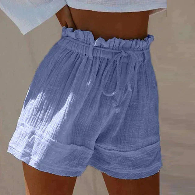 Breezy Basics - Pantalones cortos de algodón para mujer