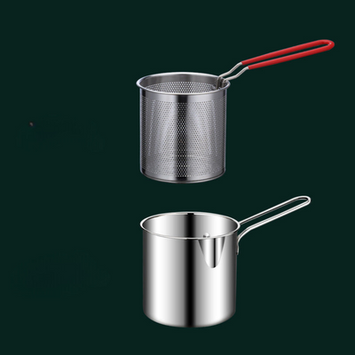 CookPro - Juego de freidora compacta con rebozado que ahorra aceite