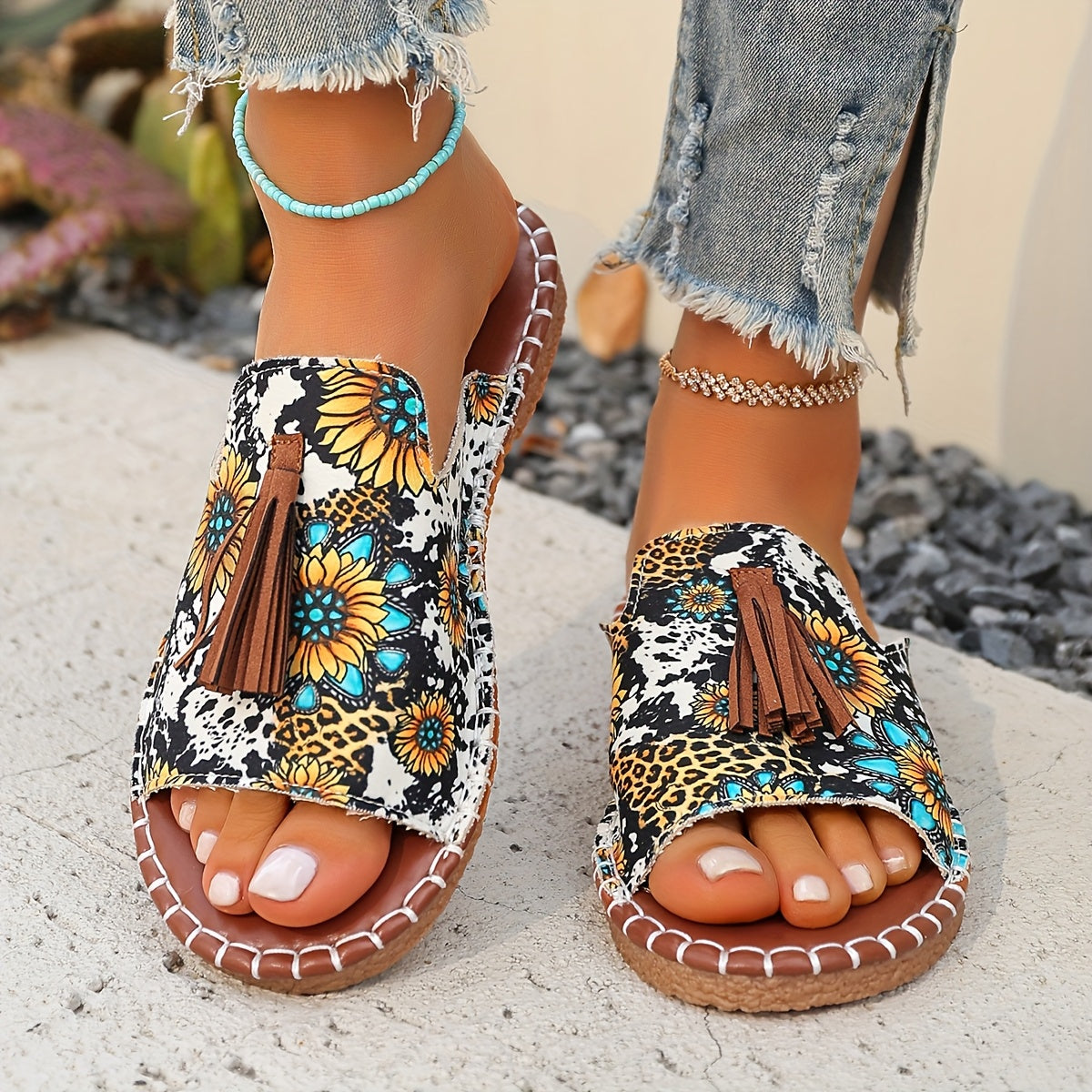 Solario - Chanclas cómodas para mujer con suela ergonómica y confortable. 