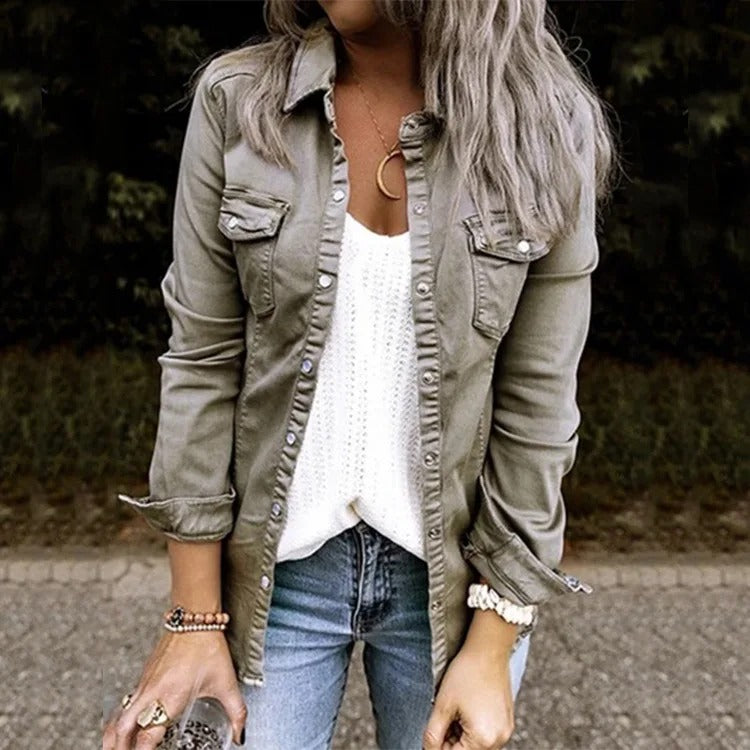 Sophia - Veste En Jeans Ultra Tendance