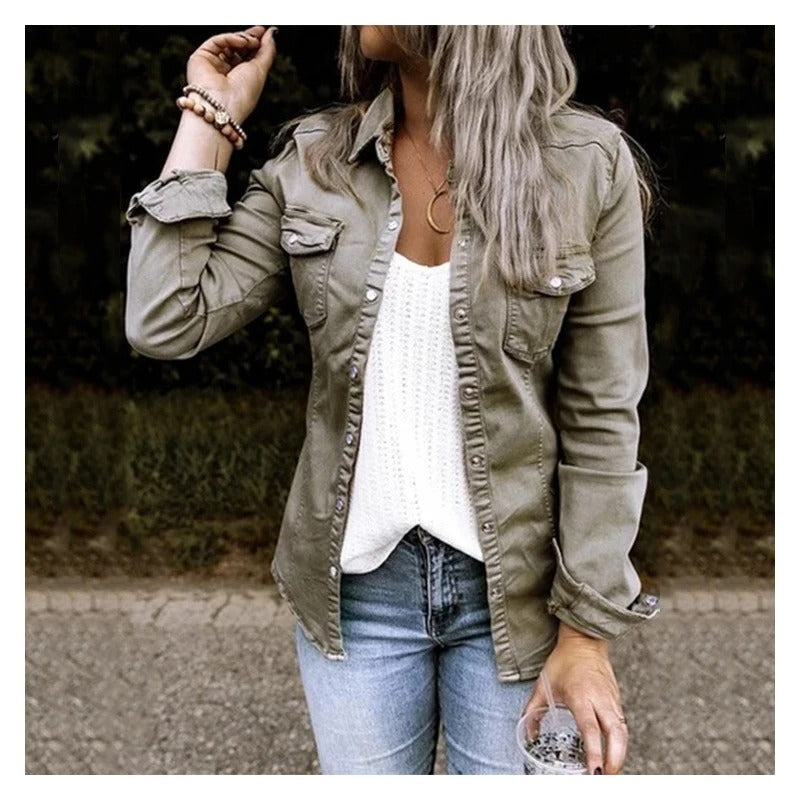 Sophia - Veste En Jeans Ultra Tendance