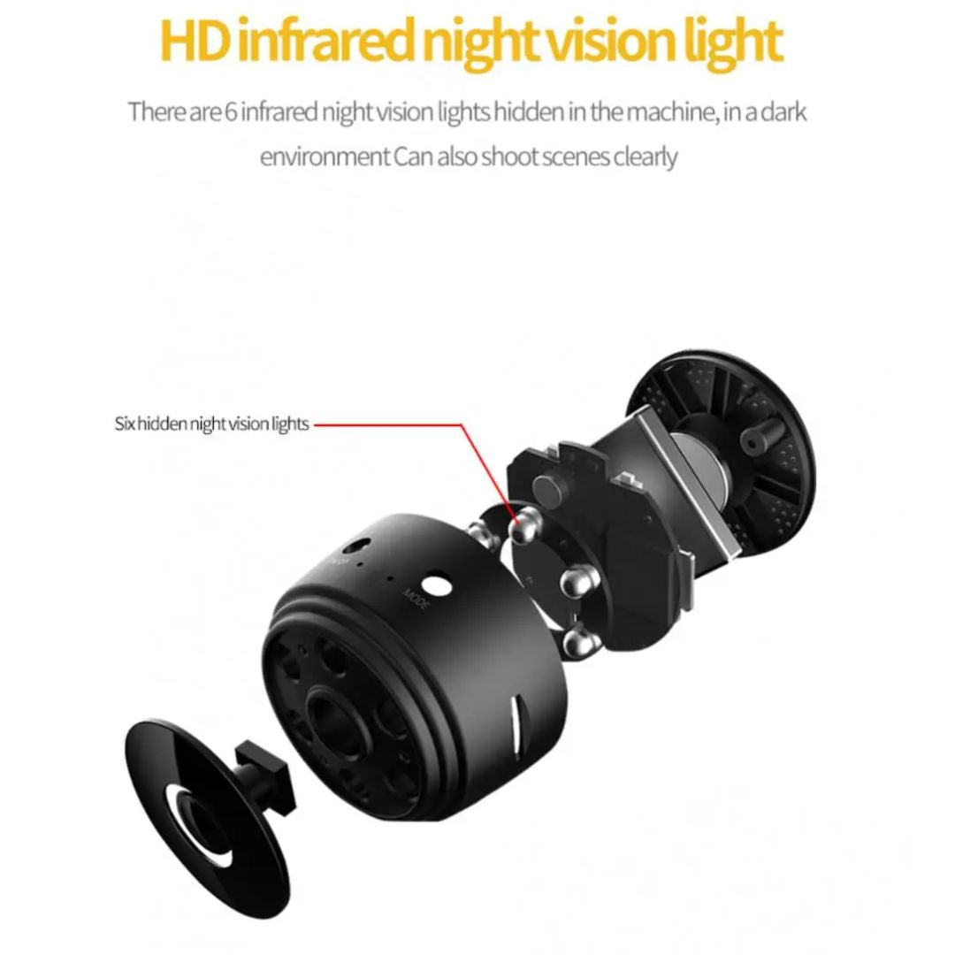 StealthCam | Mini cámara de seguridad magnética HD