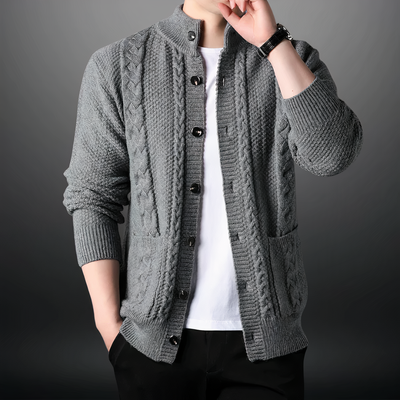 Cárdigan de punto de moda para hombre - Toby