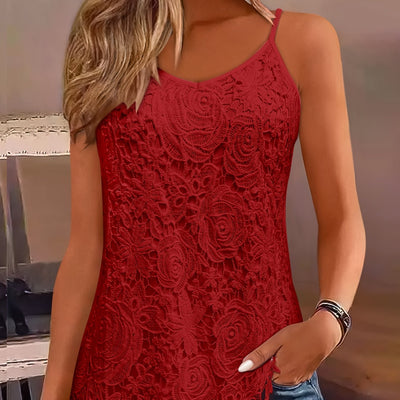 Camiseta sin mangas - Tejido elástico y sin mangas