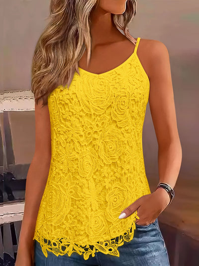 Camiseta sin mangas - Tejido elástico y sin mangas