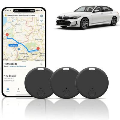TrackMate Mini GPS Tracker: Potente localizador de coches y llaves