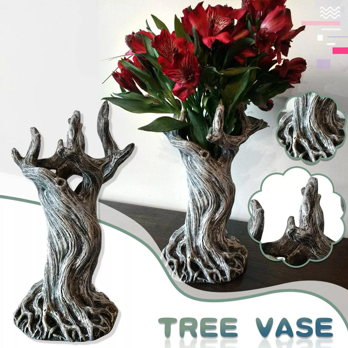 MysticVase | Büyülü Orman Ağacı Vazosu
