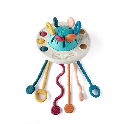 COZYPULL - Juguete sensorial de dentición Montessori para niños pequeños 