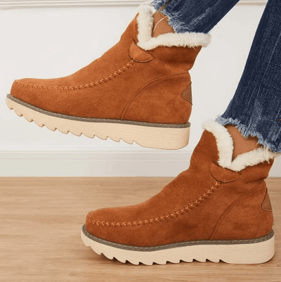 Zapatos de invierno súper cómodos y acogedores para mujer.
