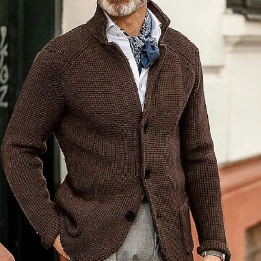 Matthiaran | Veste tricotée homme | Chaud