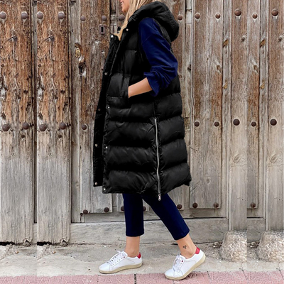 Chaqueta larga de mujer