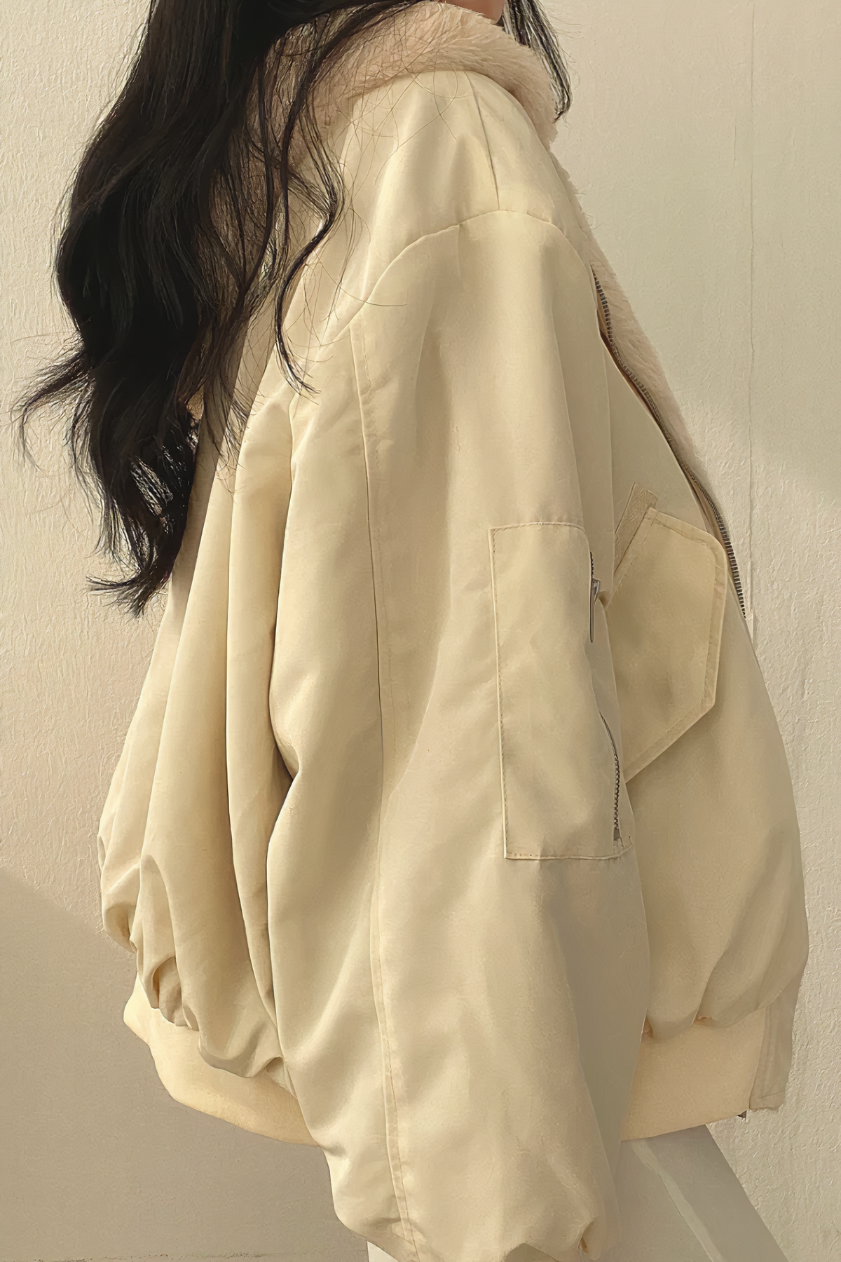 Vesper - Abrigo de invierno de cachemira con capucha