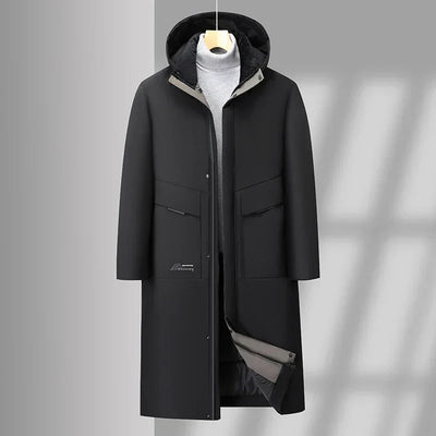 Parka de invierno aislante para hombre