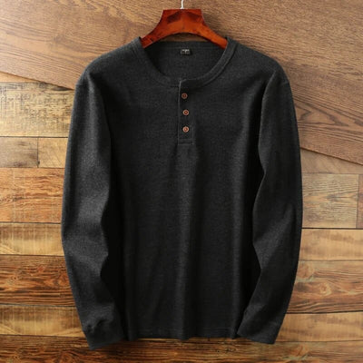 Camisa clásica de manga larga para hombre