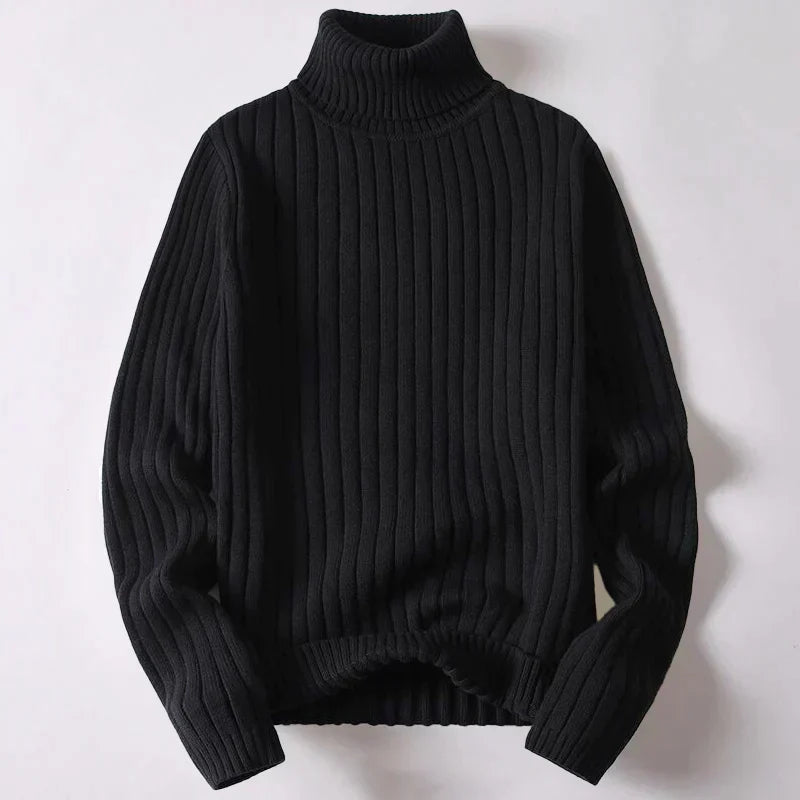 Jersey de cuello alto de lana merino Wyatt para hombre