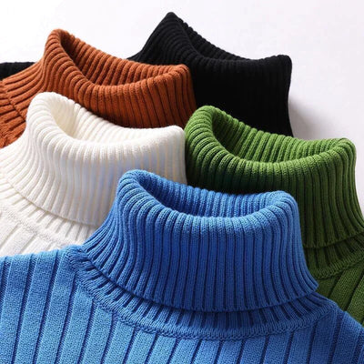 Jersey de cuello alto de lana merino Wyatt para hombre