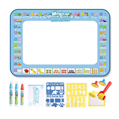 Tapis de dessin à l'eau magique Jouet Montessori - Tapis de gribouillage à l'eau