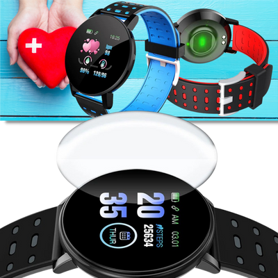 Reloj inteligente resistente al agua con monitor de actividad física