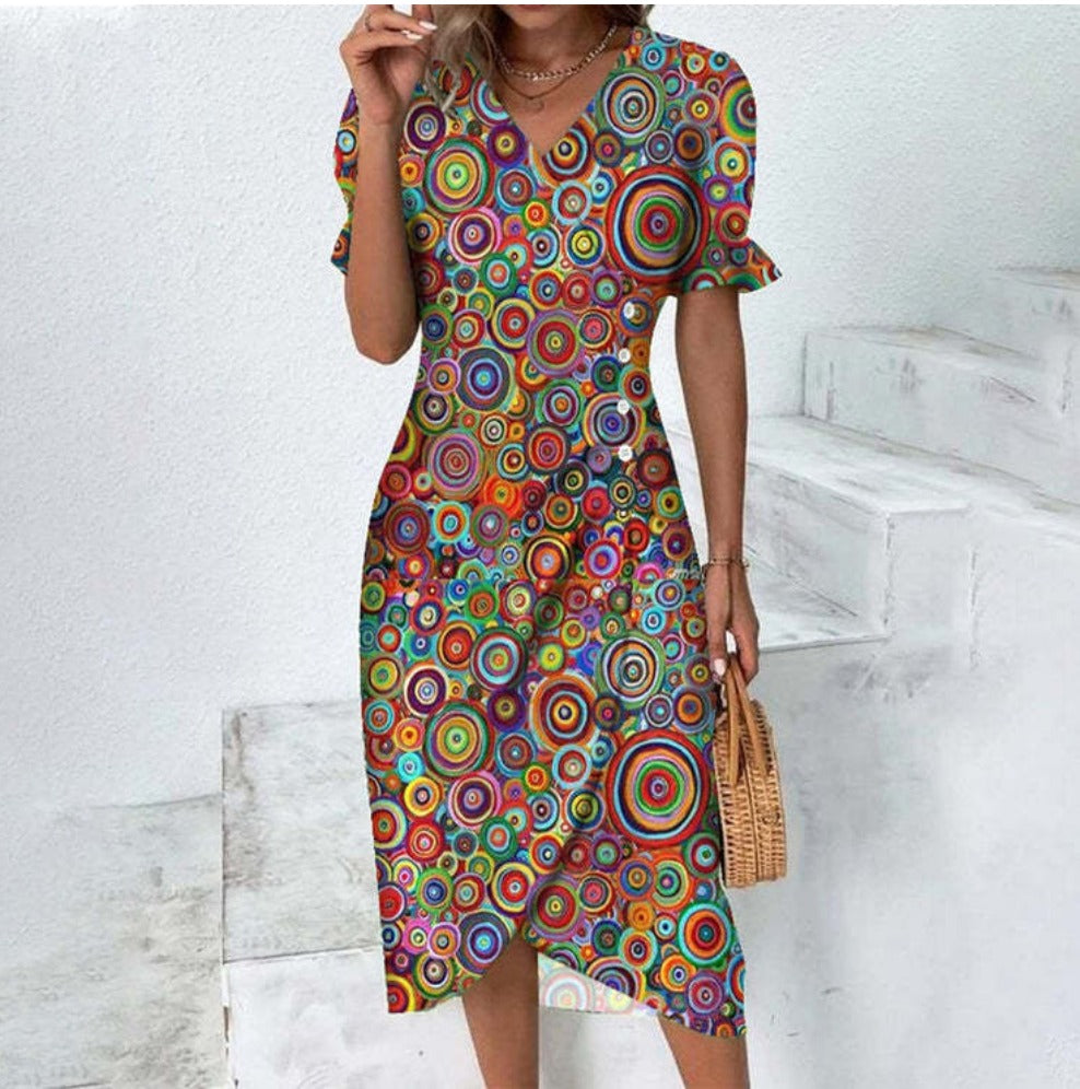 Vestido de botones para mujer: elegante, cómodo y versátil.