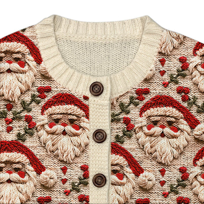 Kadın için Noel örgü hırka - Çirkin Noel kazağı