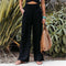 Pantalones fluidos de verano para mujer