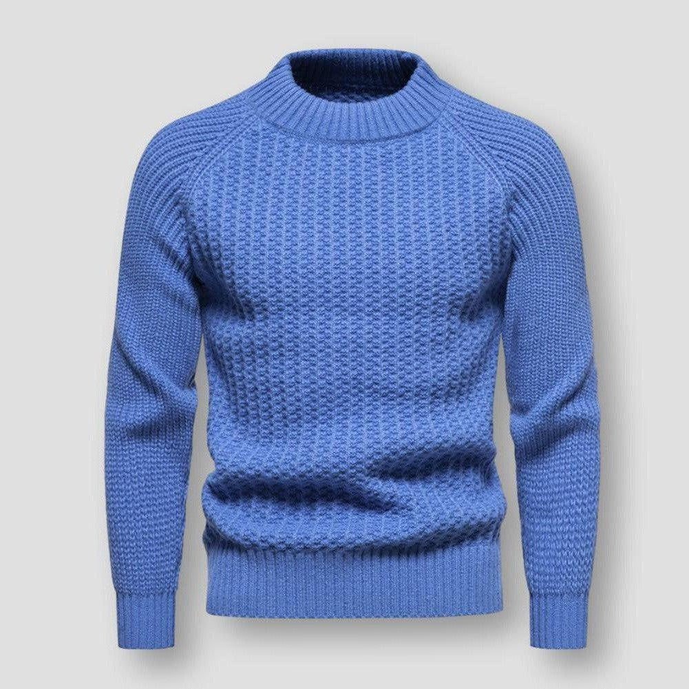 Sudadera de punto gofre de alta calidad para hombre