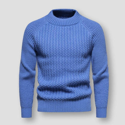 Sudadera de punto gofre de alta calidad para hombre